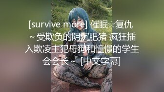 [survive more] 催眠☆复仇 ～受欺负的阴沉肥猪 疯狂插入欺凌主犯母狗和憧憬的学生会会长～ [中文字幕]