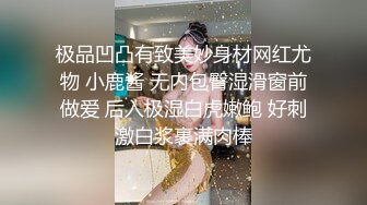 极品凹凸有致美妙身材网红尤物 小鹿酱 无内包臀湿滑窗前做爱 后入极湿白虎嫩鲍 好刺激白浆裹满肉棒