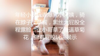 年轻小伙玩弄爆乳小阿姨，骑在脖子上草嘴，黑丝大屁股全程露脸，让小哥草了骚逼草菊花，撅着屁股玩逼展示