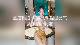 酒店偷拍 情趣吊床 操极品气质眼镜小女友