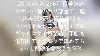 [200GANA-2667] 百戦錬磨のナンパ師のヤリ部屋で、連れ込みSEX隠し撮り 242 ヒョウ柄下着がエロかわすぎるギャルにケモ耳装着！手錠も追加してオモチャで責めてちょっと背徳的なおうちSEX